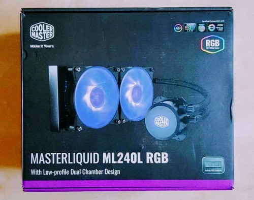 Cpu cooler masterliquid ml240l - cpu,