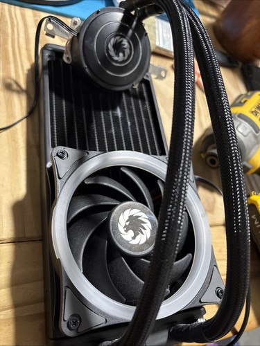 Water cooling radiator - water,