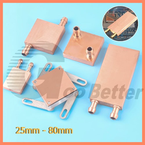 Copper water cooling block for - cooling,
