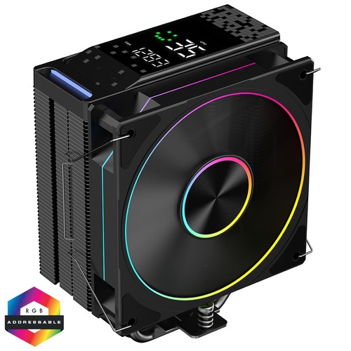Powercool typhoon black - typhoon, argb